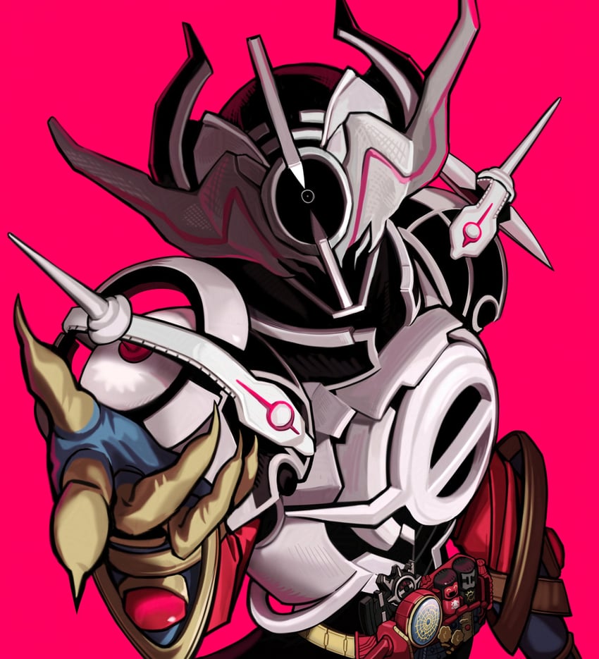 kamen rider evol, evolto, and evol blackhole (kamen rider and 1 more) drawn by sfsicm048