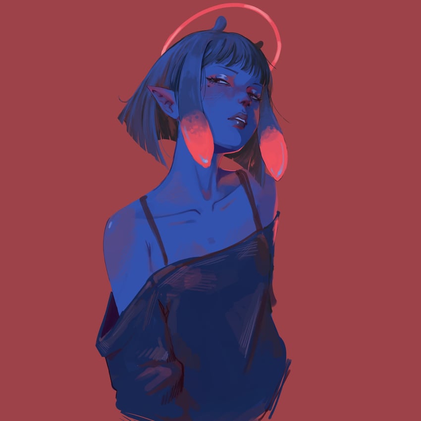 ninomae ina'nis (hololive and 1 more) drawn by kranny_el