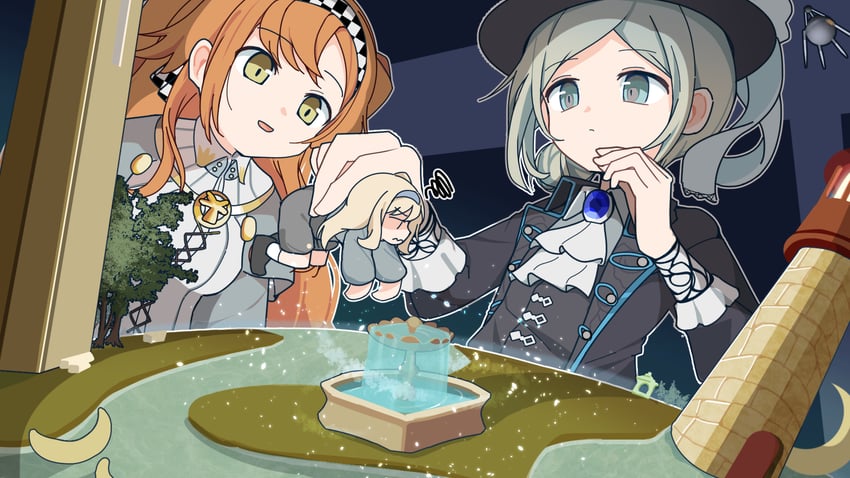 vertin, sonetto, matilda bouanich, and sputnik (reverse:1999) drawn by ma40414