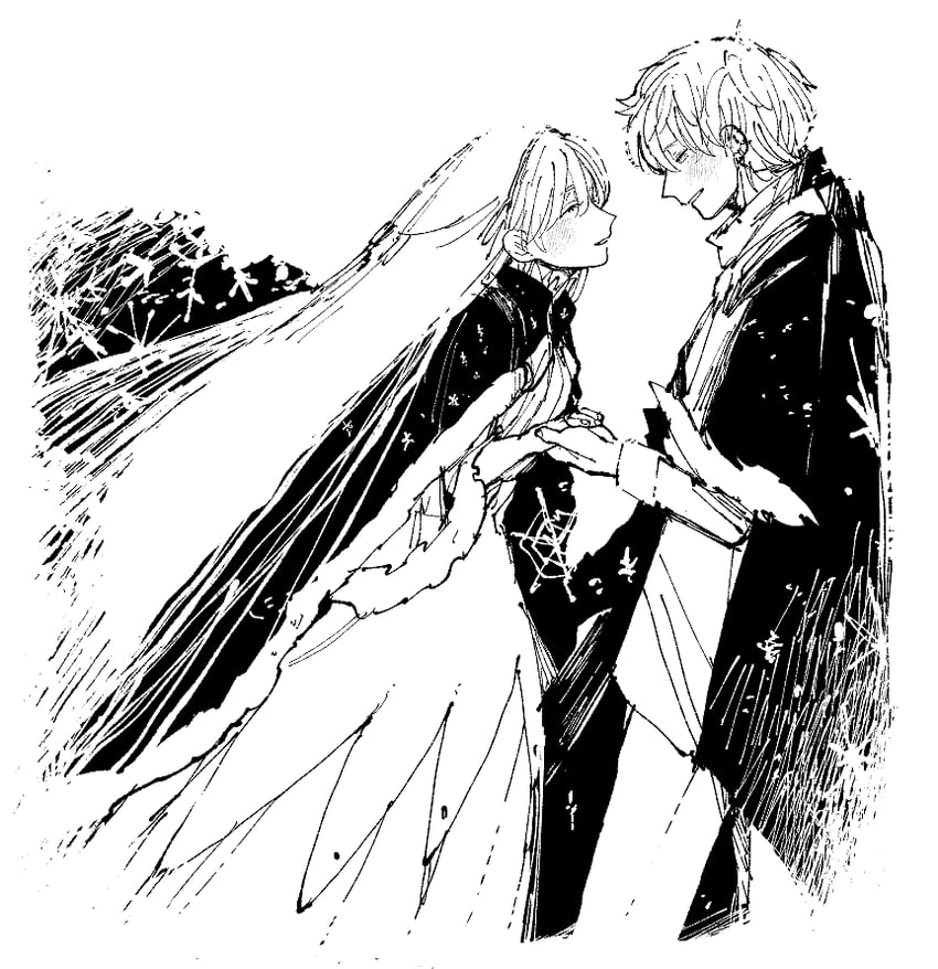 anastasia and kadoc zemlupus (fate and 1 more) drawn by o_grand_sui