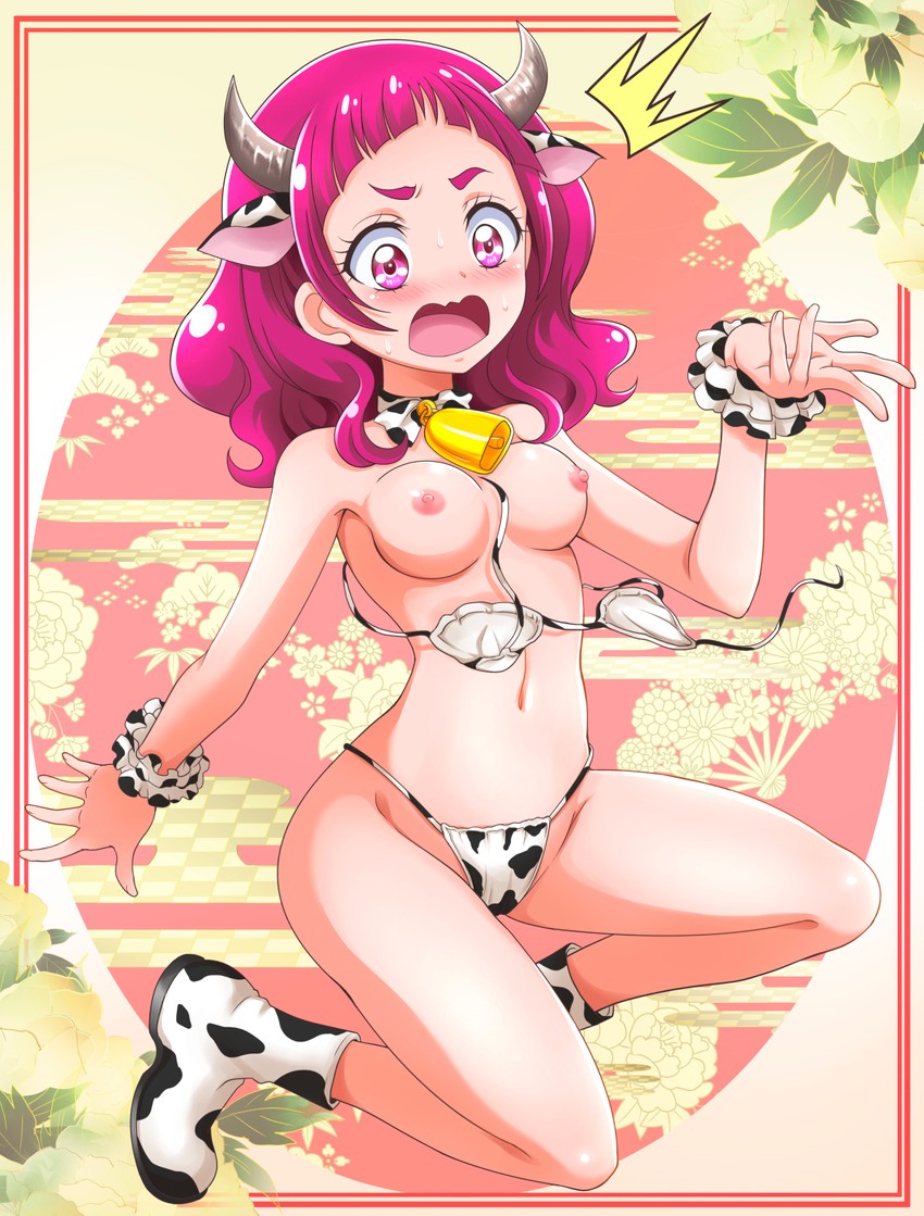 nono hana (precure and 1 more) drawn by hanzou