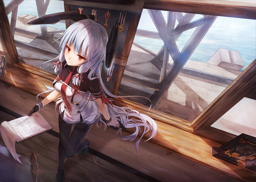 murakumo and murakumo kai ni (kantai collection) drawn by bae.c