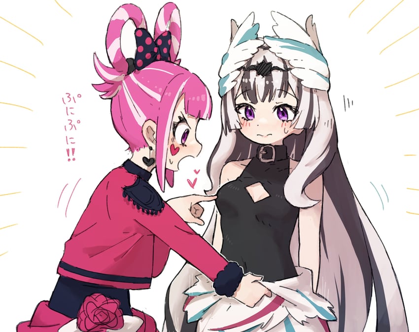 veyle and hortensia (fire emblem and 1 more) drawn by nendo23