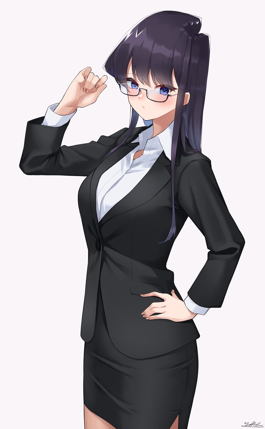 komi shouko (komi-san wa komyushou desu) drawn by yuhi_(yuhi_atb26)