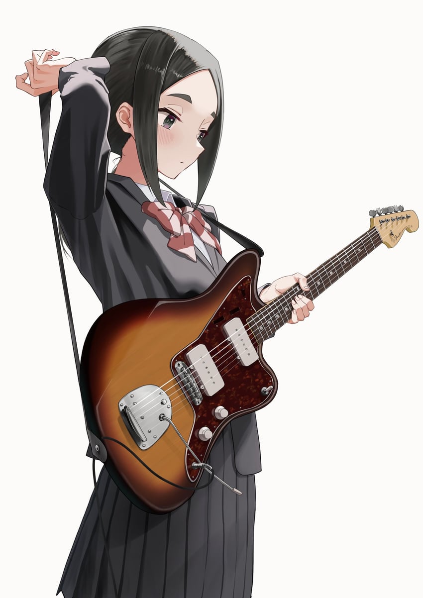 hebimori oshizu (akebi-chan no serafuku) drawn by hasisisissy