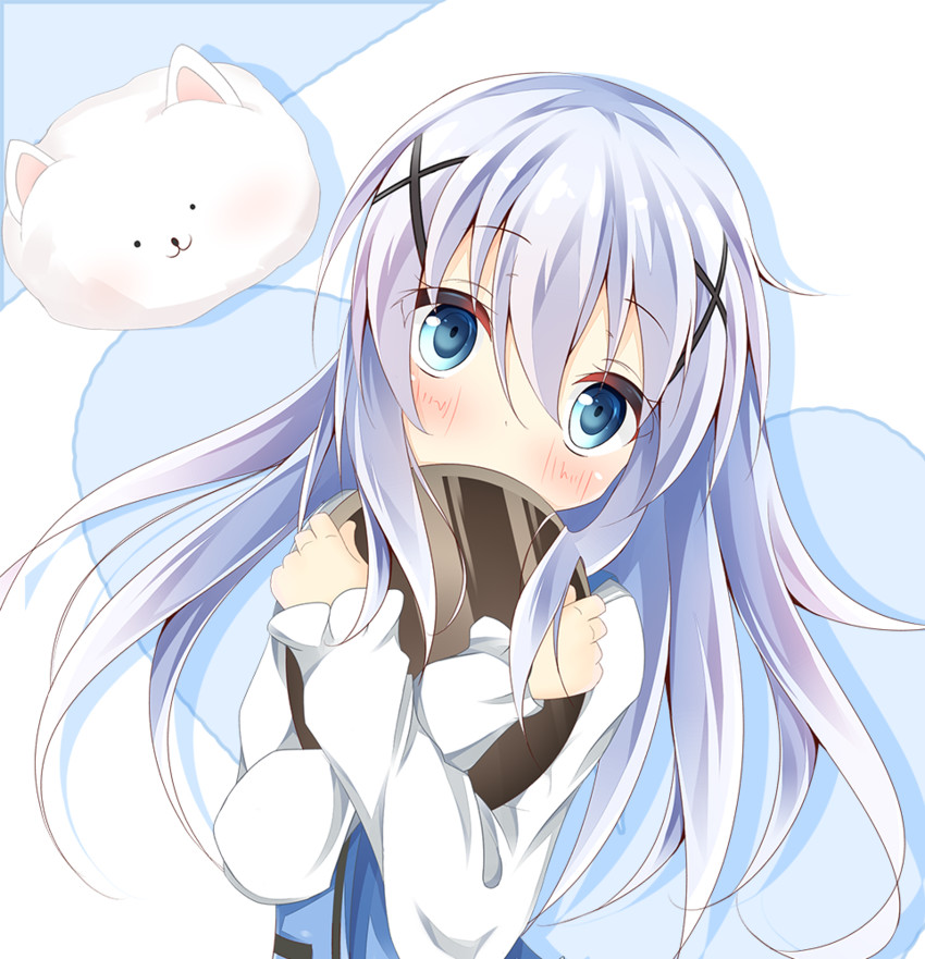 kafuu chino and tippy (gochuumon wa usagi desu ka?) drawn by kushida_you