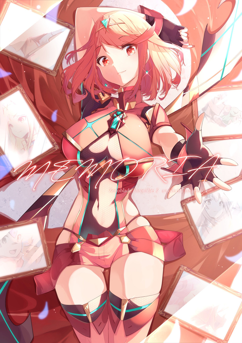 pyra, mythra, nia, morag ladair, poppi, and 5 more (xenoblade chronicles and 1 more) drawn by risumi_(taka-fallcherryblossom)