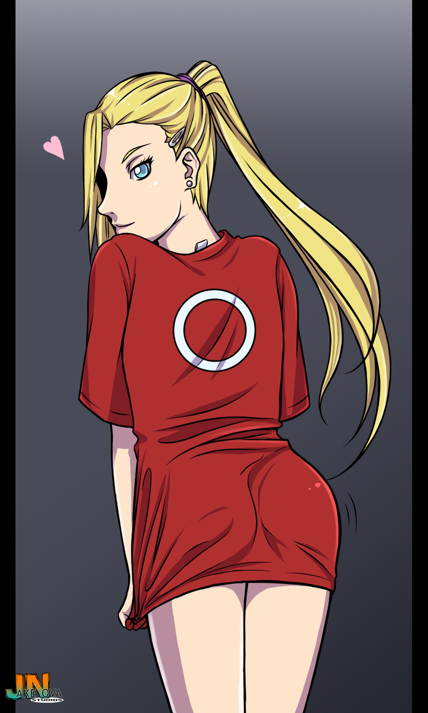 haruno sakura and yamanaka ino (naruto) drawn by jared_sanders