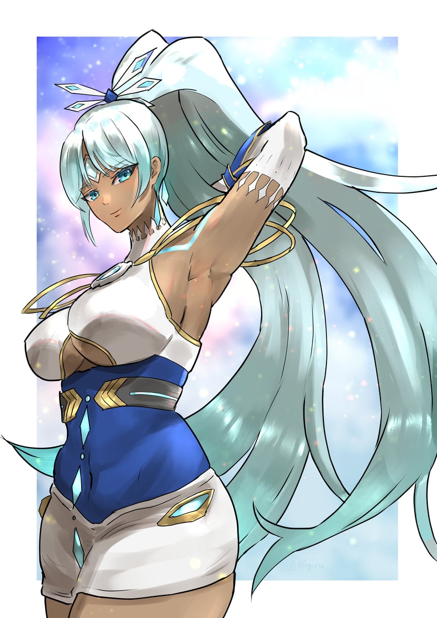 perun (xenoblade chronicles and 1 more) drawn by minagi_(user_uvxz2337)
