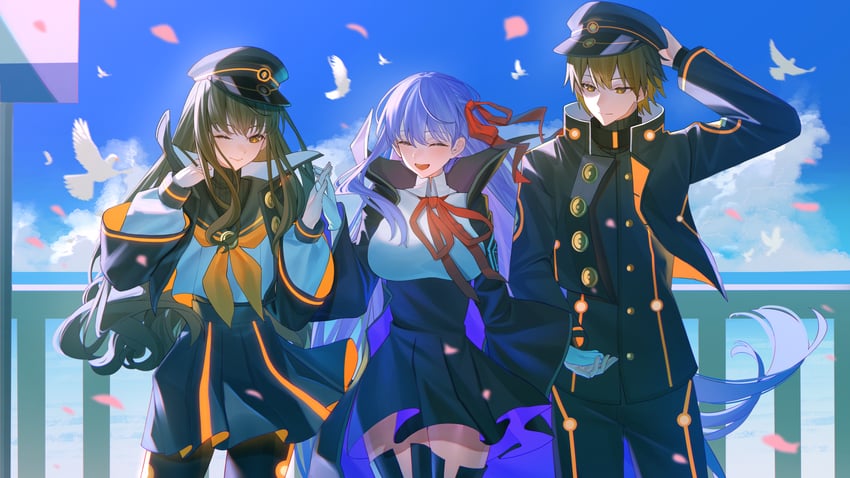 bb and kishinami hakuno (fate and 1 more) drawn by light_(nightty45)