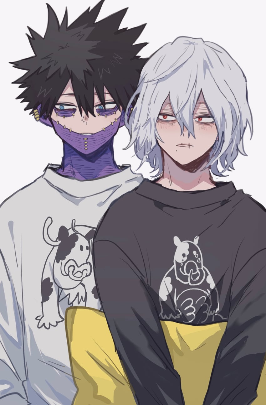 dabi and shigaraki tomura (boku no hero academia) drawn by ametaro_(ixxxzu)