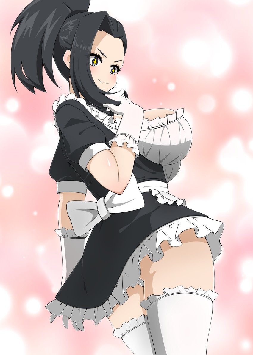 yaoyorozu momo (boku no hero academia) drawn by toukaaa