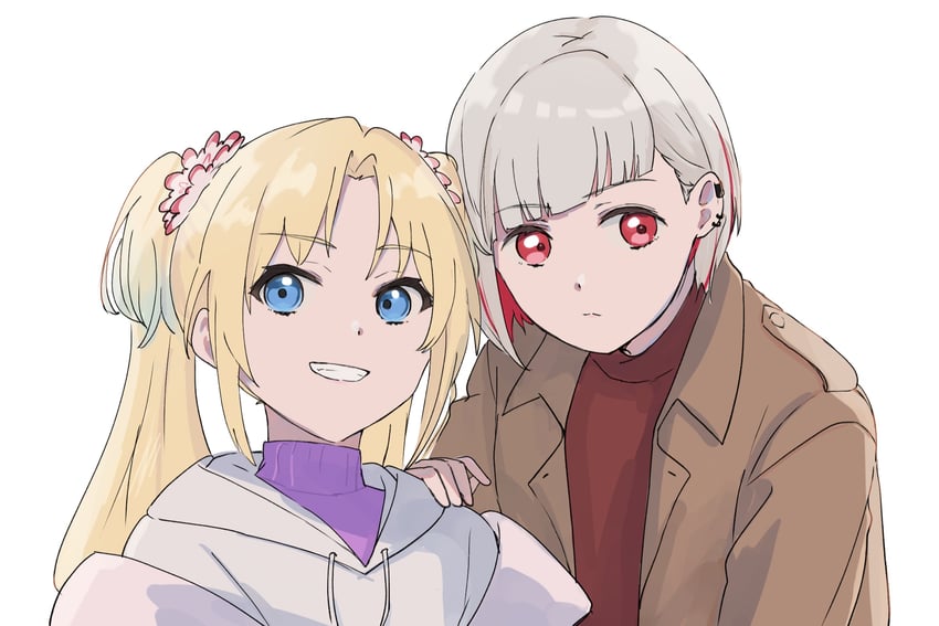 yugiri tsuzuri and osawa rurino (love live! and 1 more) drawn by muneta_(ntani_2)