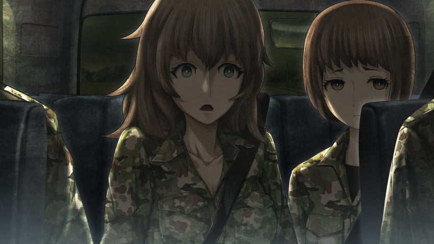 amane yuki and nakase katsumi (steins;gate and 1 more) drawn by huke