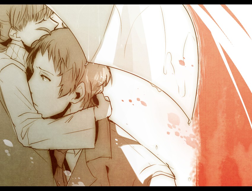 doujima nanako and adachi tooru (persona and 1 more) drawn by d_dat