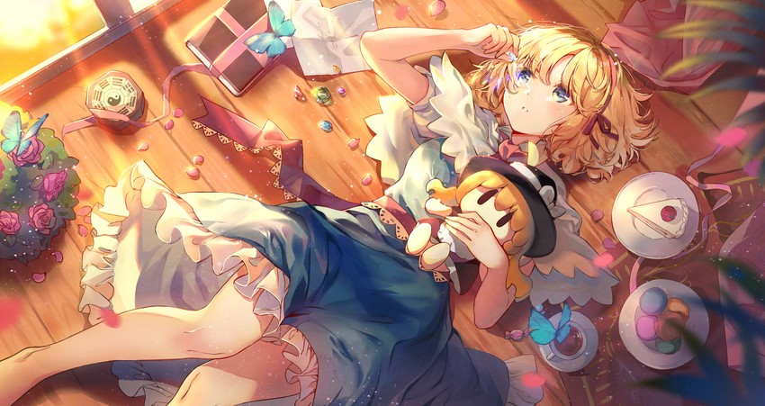 kirisame marisa and alice margatroid (touhou) drawn by kita_(kitairoha)