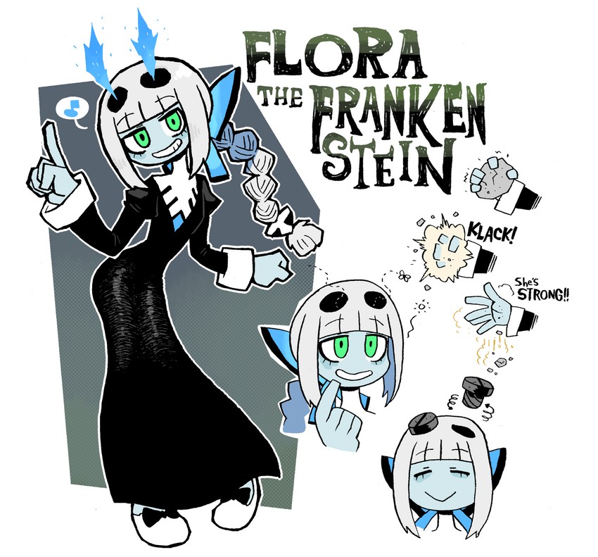 flora (noss & zakuro) drawn by rariatto_(ganguri)