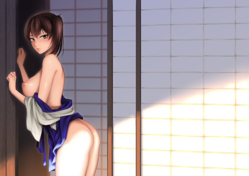 kaga (kantai collection) drawn by shoukaki_(earthean)