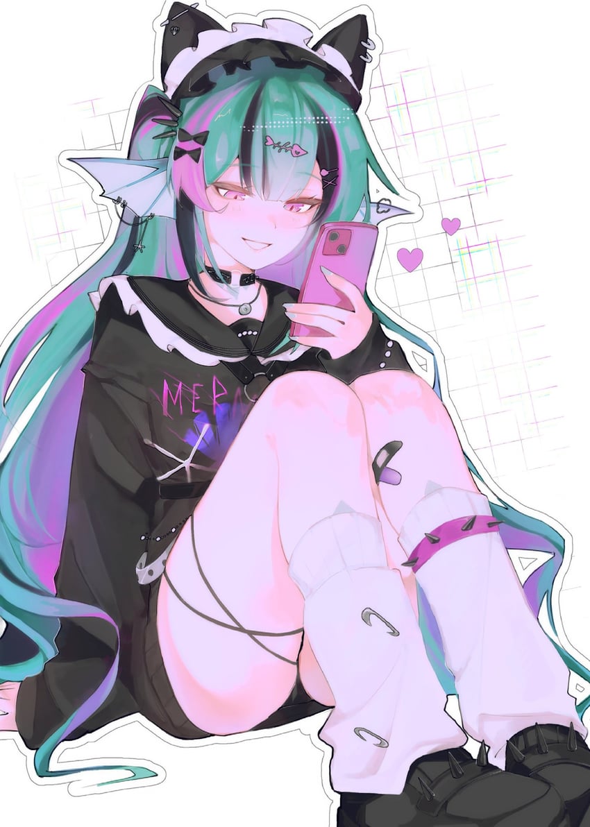 finana ryugu (nijisanji and 1 more) drawn by laari_000
