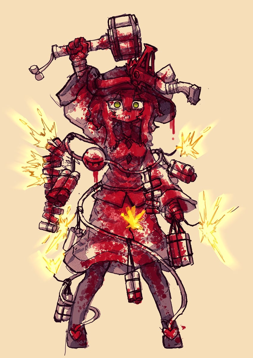 komeiji koishi (touhou and 2 more) drawn by rampa93