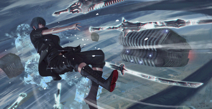 noctis lucis caelum (final fantasy and 1 more) drawn by str_(str2016)