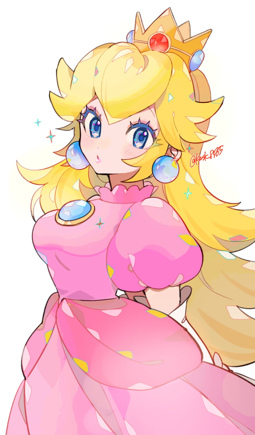 princess peach (mario and 2 more) drawn by kawasaki_(kwsk_8765)