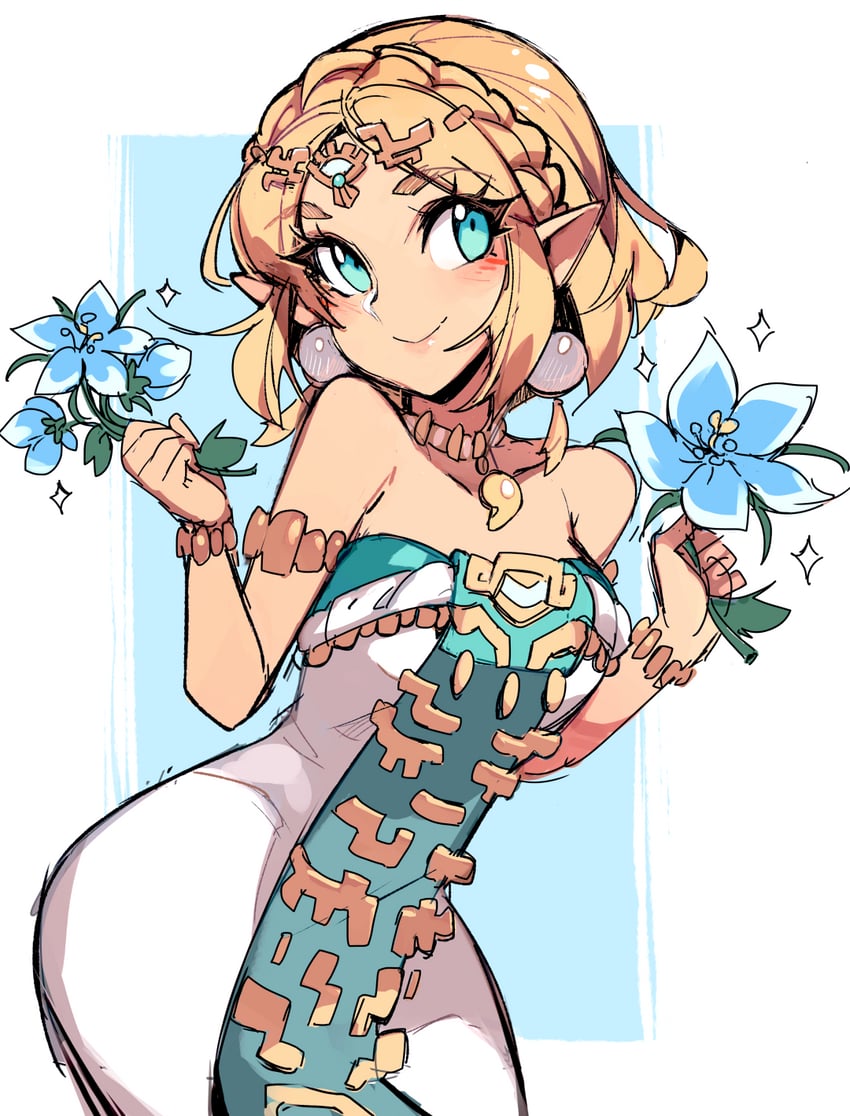 princess zelda (the legend of zelda and 1 more) drawn by almightychiru