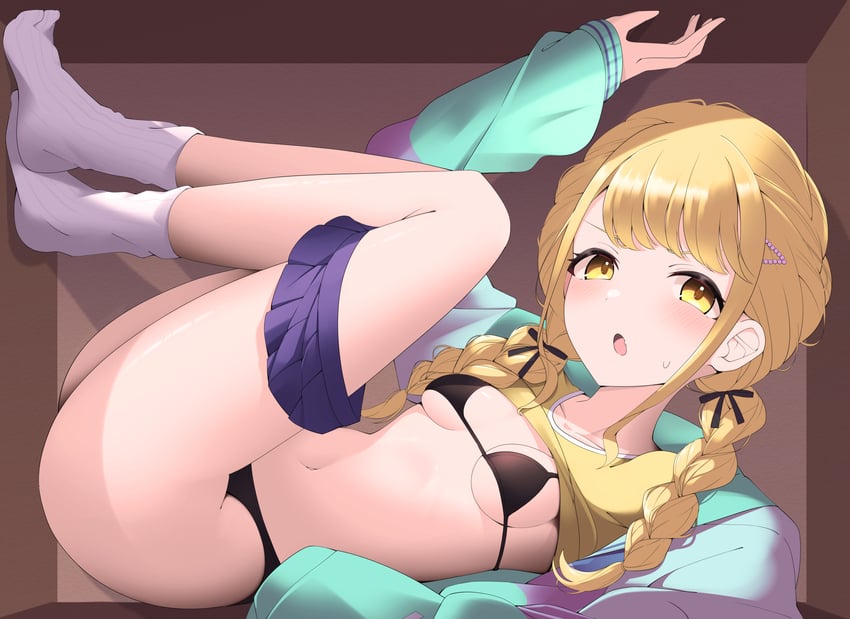 fujita kotone (idolmaster and 1 more) drawn by tetori_(tetolisto)