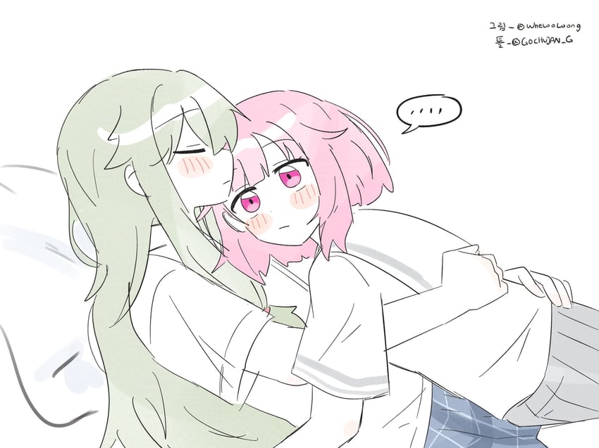 ootori emu and kusanagi nene (project sekai) drawn by wheloo3rd