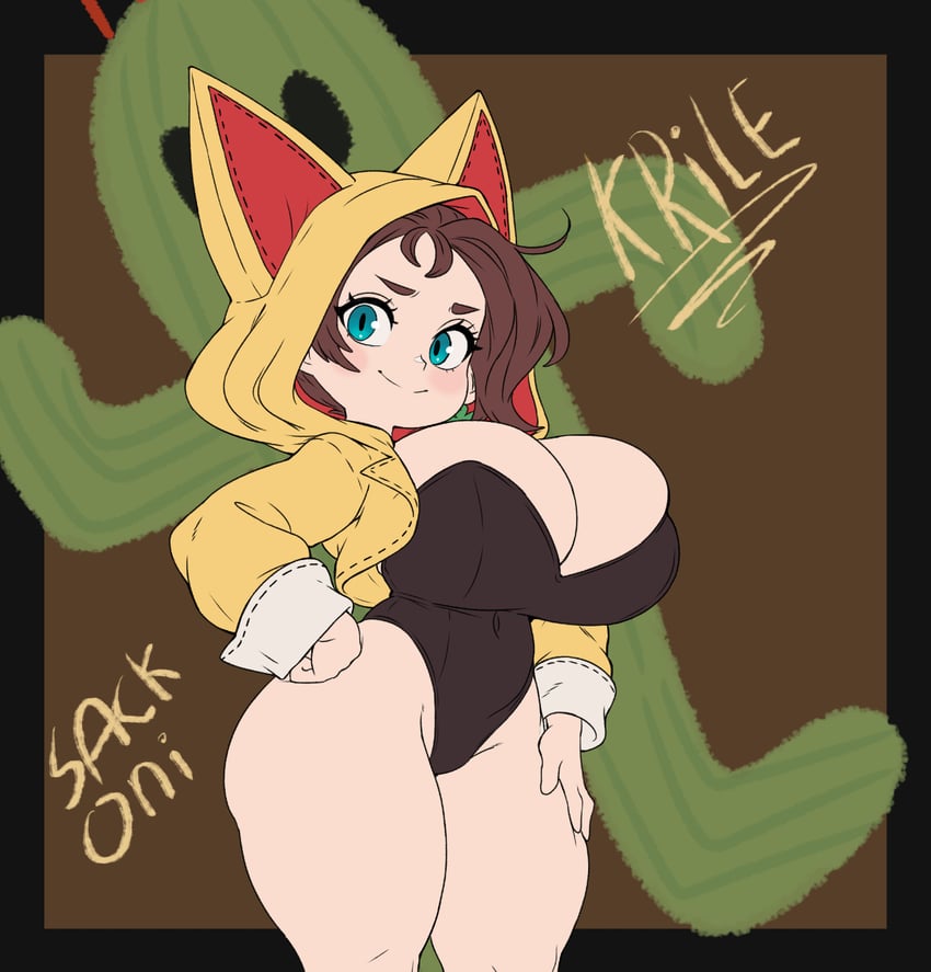 sabotender and krile baldesion (final fantasy and 1 more) drawn by sackoni