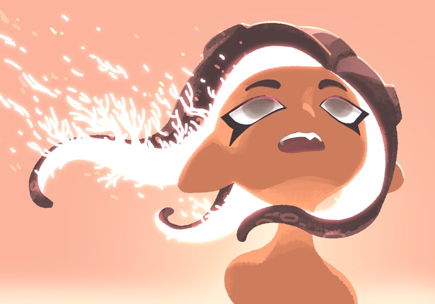 octoling player character, octoling girl, and agent 8 (splatoon and 2 more) drawn by toripng