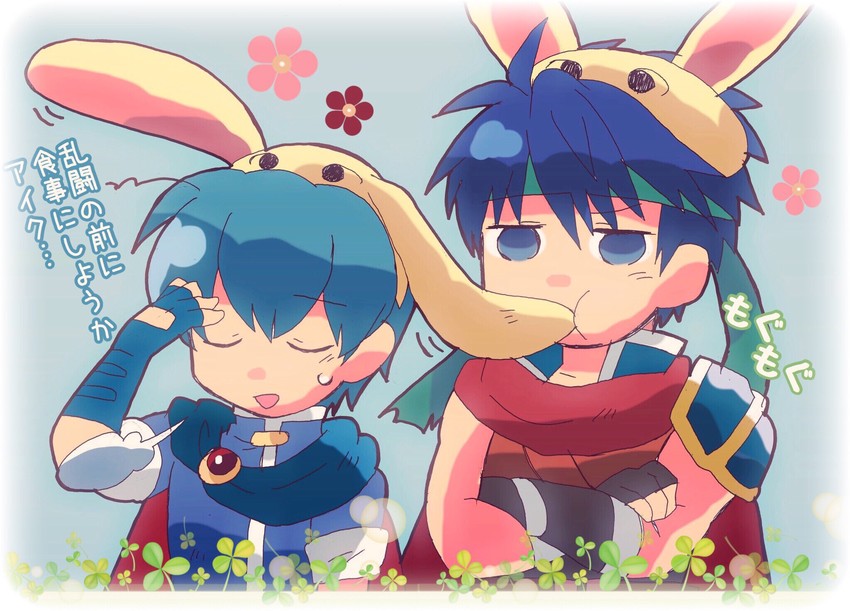 ike and marth (fire emblem and 6 more) drawn by kiriya_(552260)