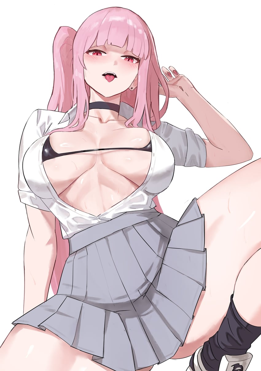 mori calliope (hololive and 1 more) drawn by rokosannn