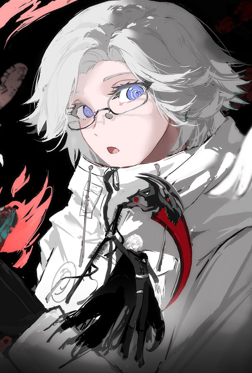 aotsuki eito (the hundred line -last defense academy-) drawn by kimi_(tsubameki)
