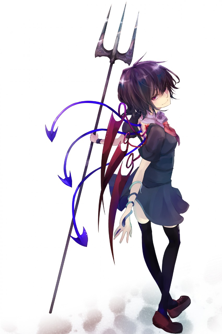 houjuu nue (touhou) drawn by kagu_(a_hazy_moon) and yukama_(blackwaltz)