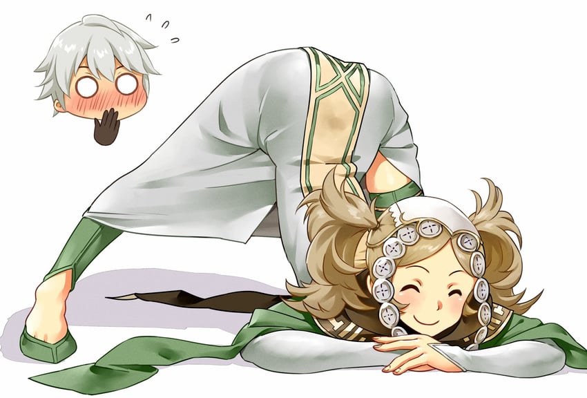 male robin and lissa (fire emblem and 1 more) drawn by igni_tion