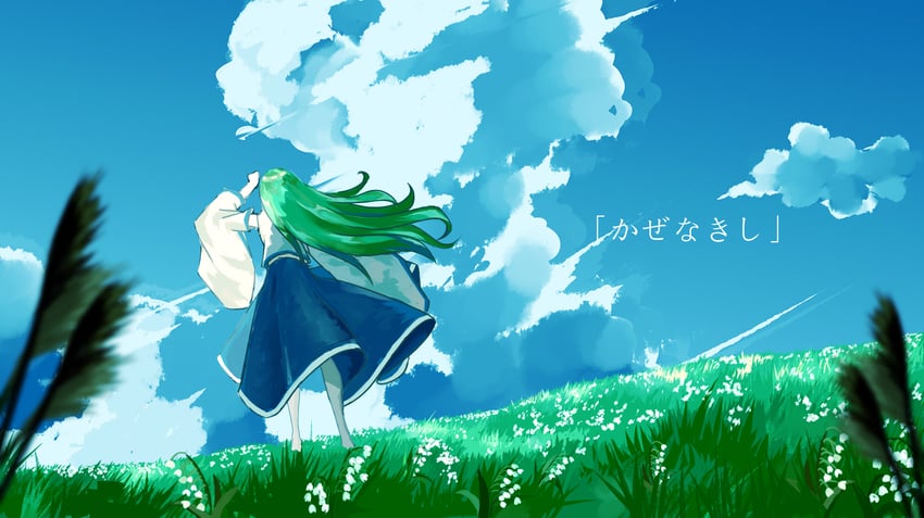 kochiya sanae (touhou and 1 more) drawn by ln_(xhds7875)
