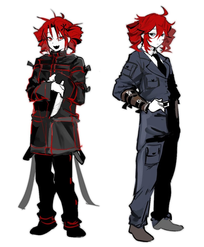 kasane teto (utau and 2 more) drawn by huan1034097