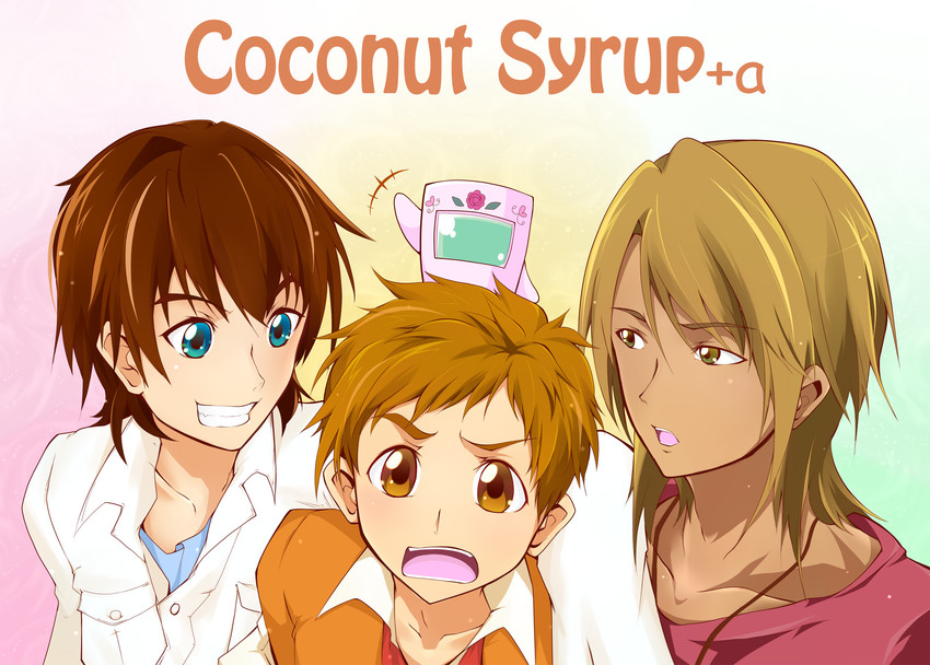 coco, nuts, kokoda kouji, syrup, natsu, and 2 more (precure and 2 more) drawn by ashita_wa_hitsuji