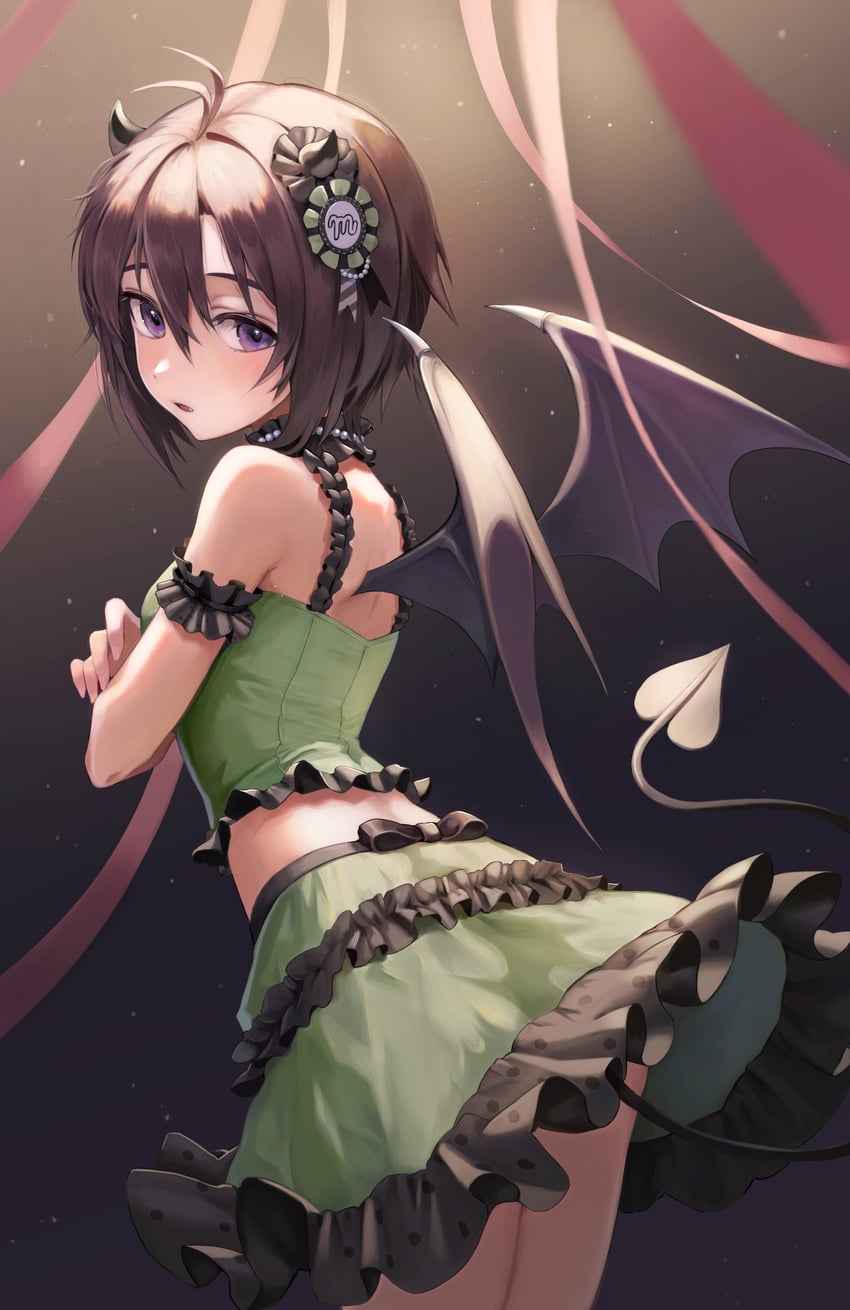 kikuchi makoto (idolmaster and 2 more) drawn by hd_(sw4189101)