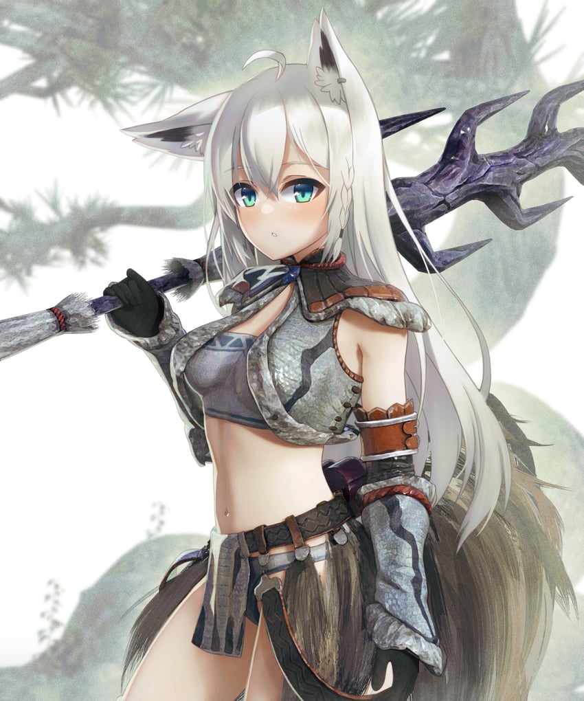 shirakami fubuki (hololive and 1 more) drawn by shirai_yu