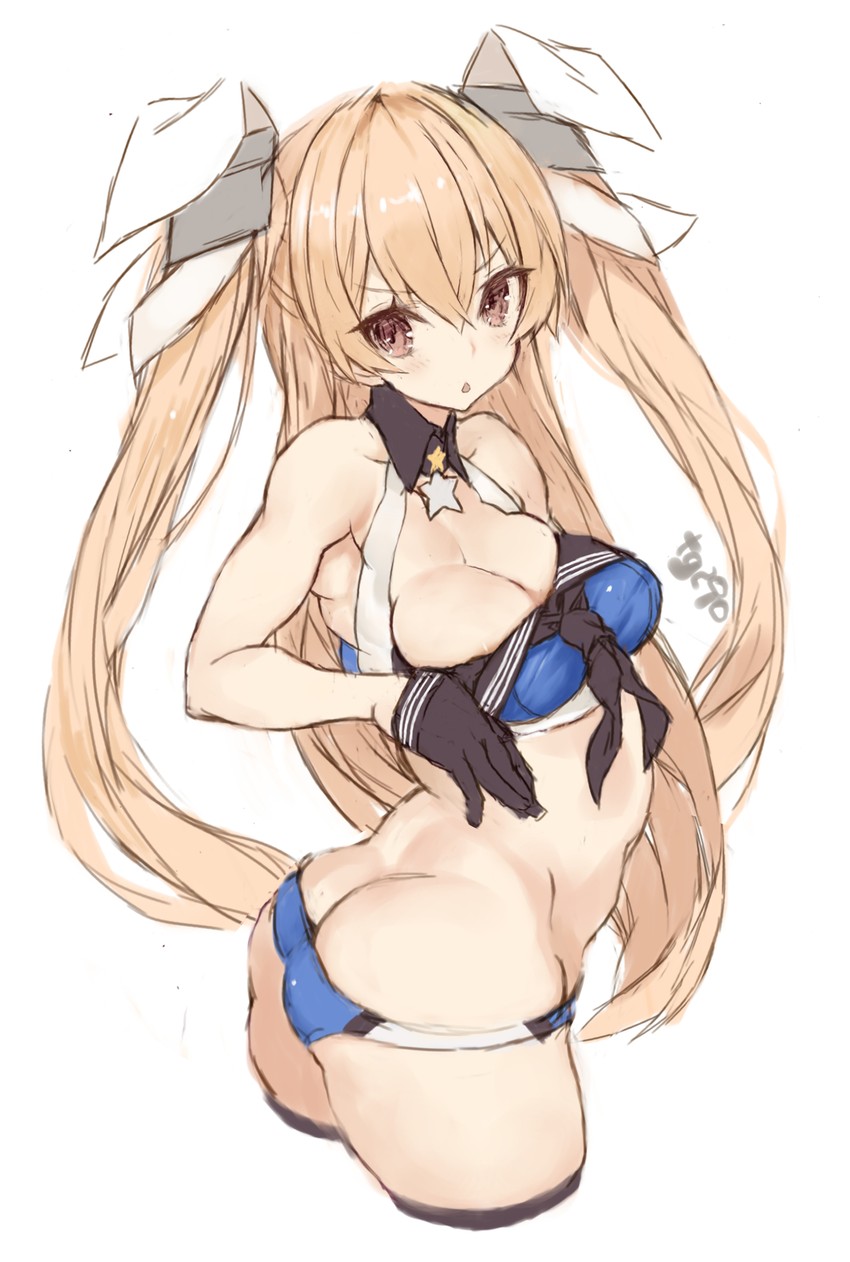 johnston and johnston kai (kantai collection) drawn by ryo_(tg290)