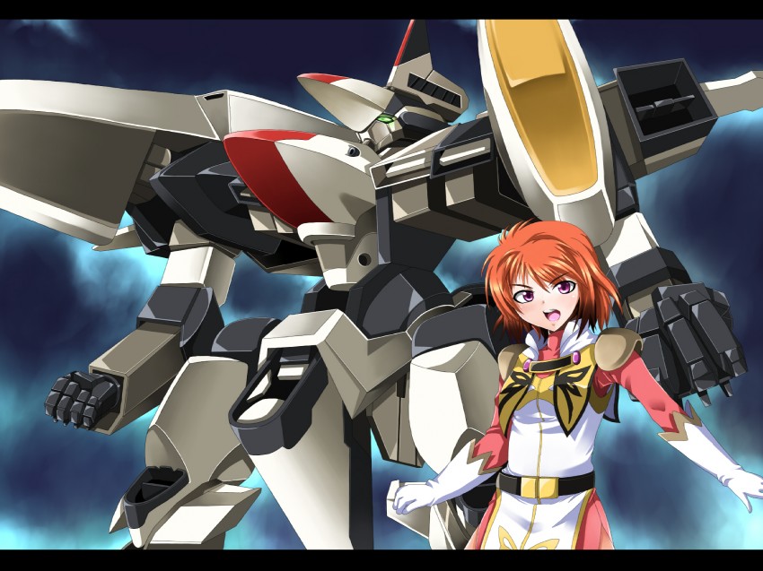 ibis douglas and astelion (super robot wars) drawn by kiriya_obu_gn
