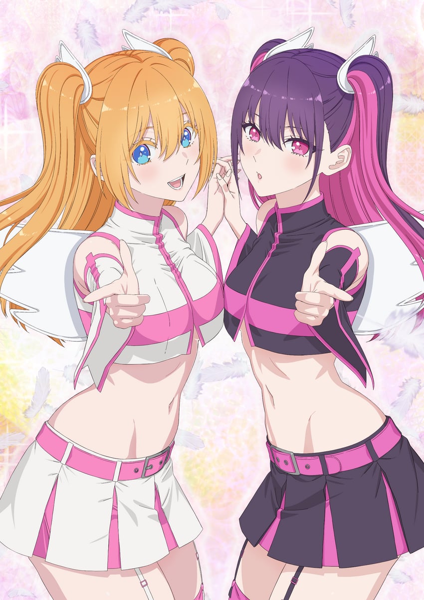 amano ririsa, liliel, tachibana mikari, and miriella (2.5 jigen no ririsa)