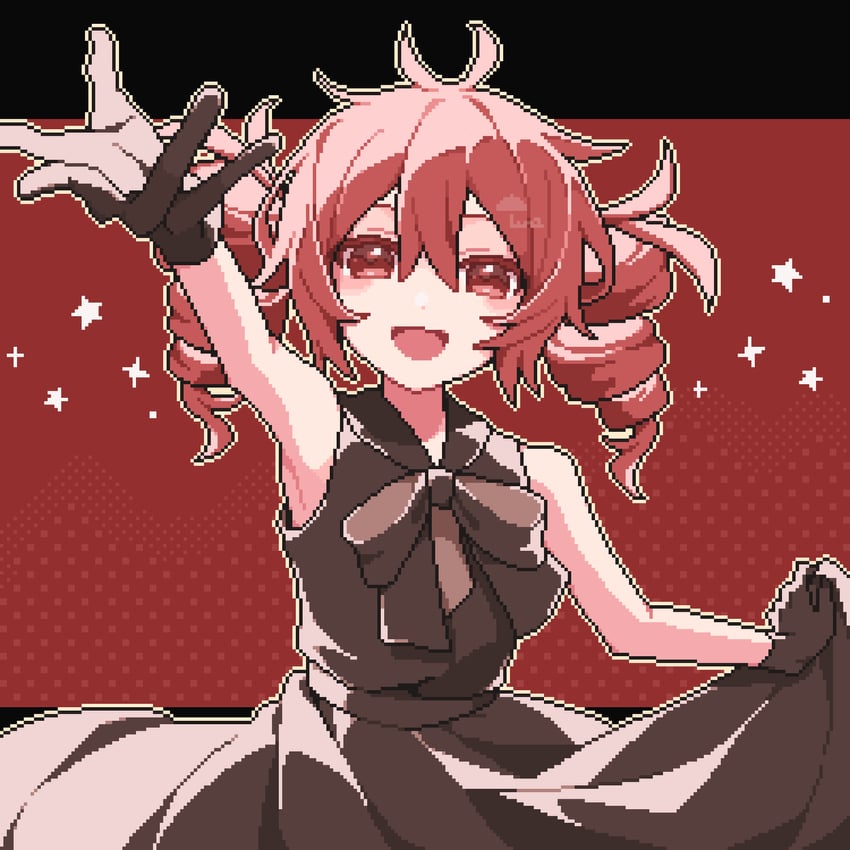 kasane teto (utau and 1 more) drawn by amefu_luna