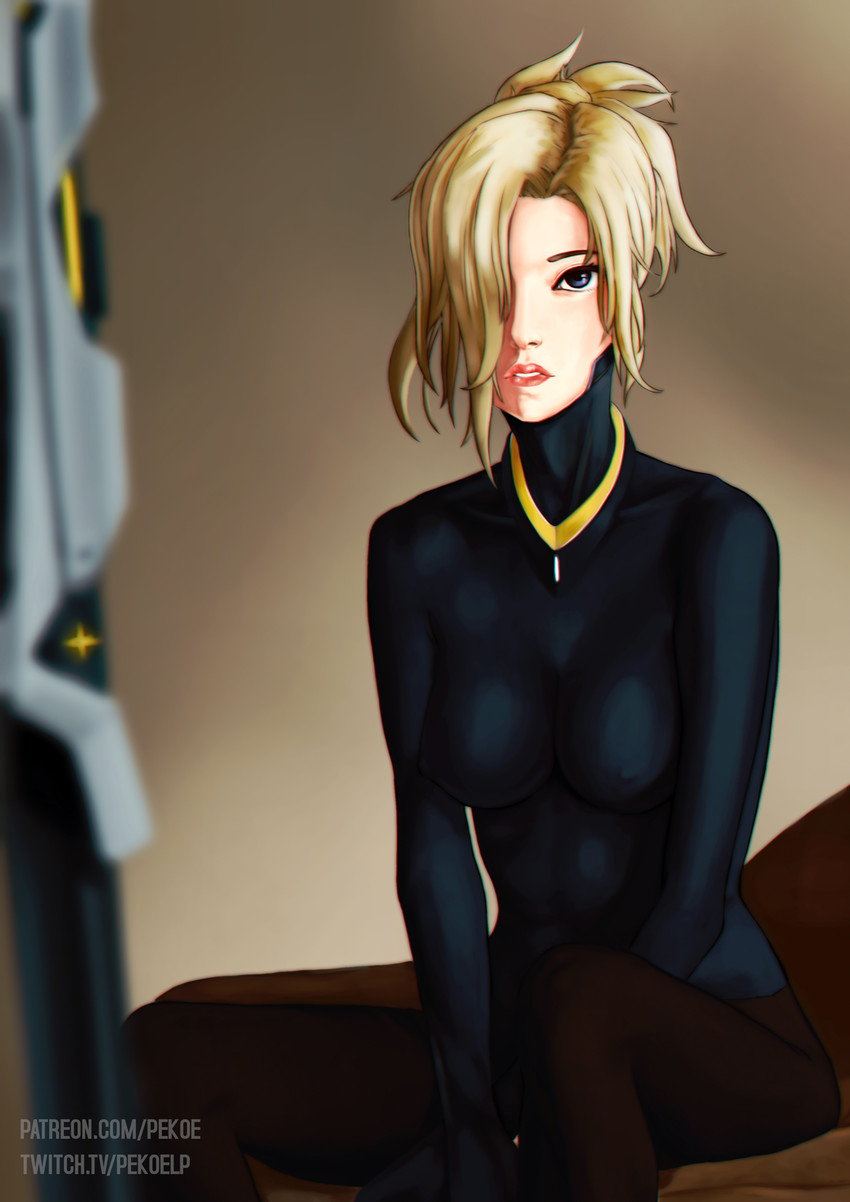 mercy (overwatch and 1 more) drawn by hentea