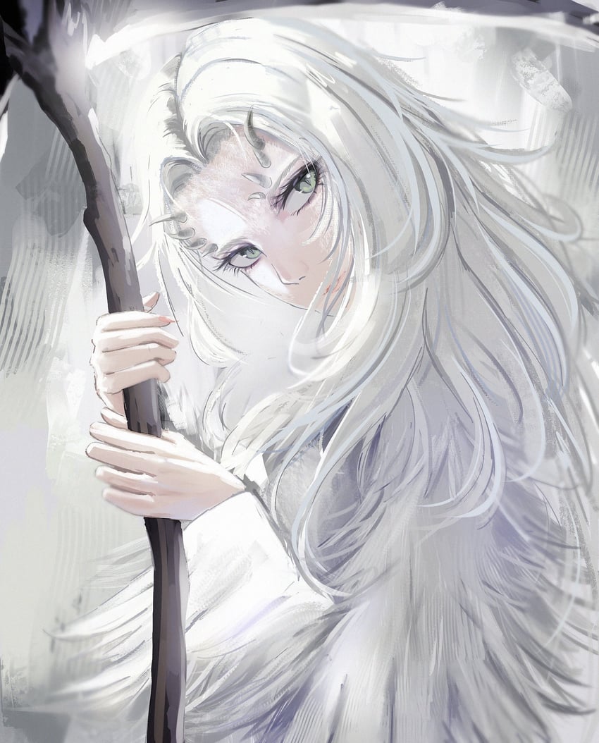 priscilla the crossbreed (dark souls and 1 more) drawn by sakku_art