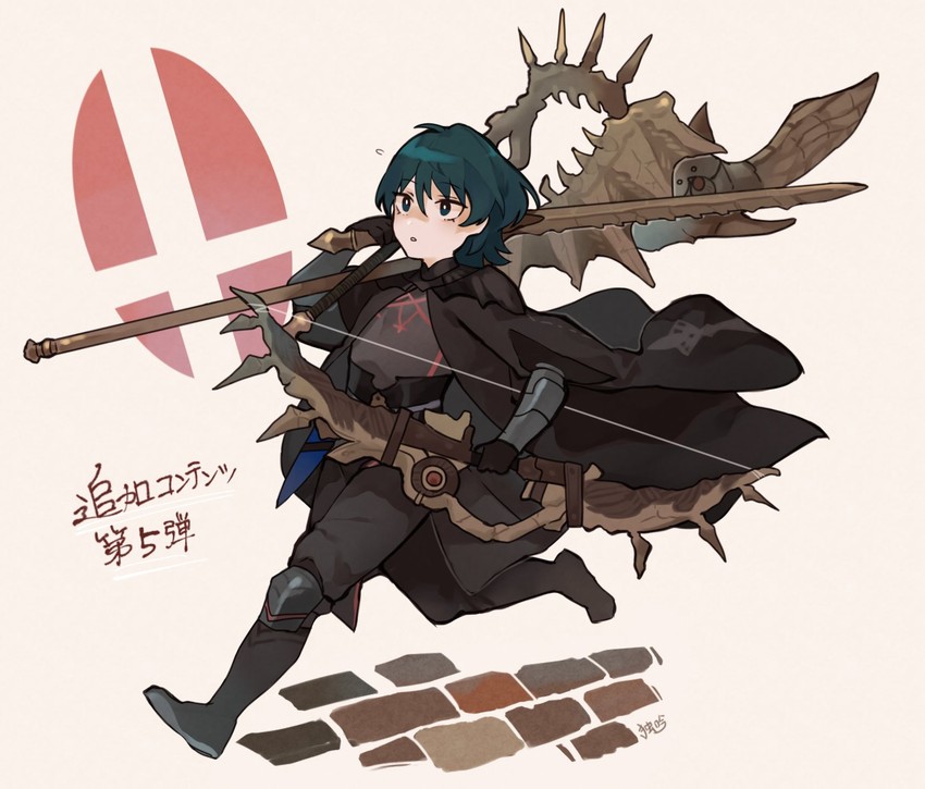 male byleth (fire emblem and 2 more) drawn by doku_gin1126