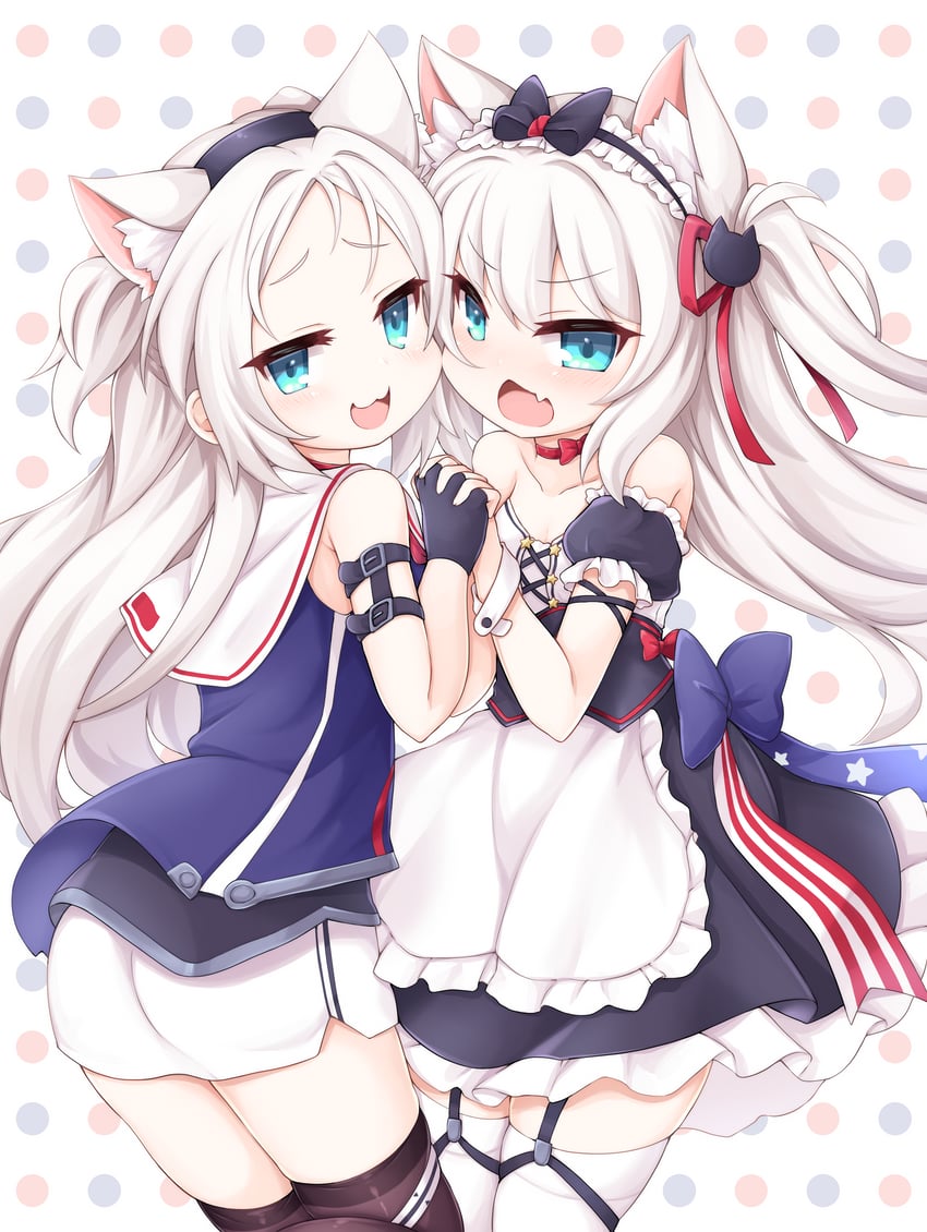 hammann and sims (azur lane) drawn by kinomiki_nobori