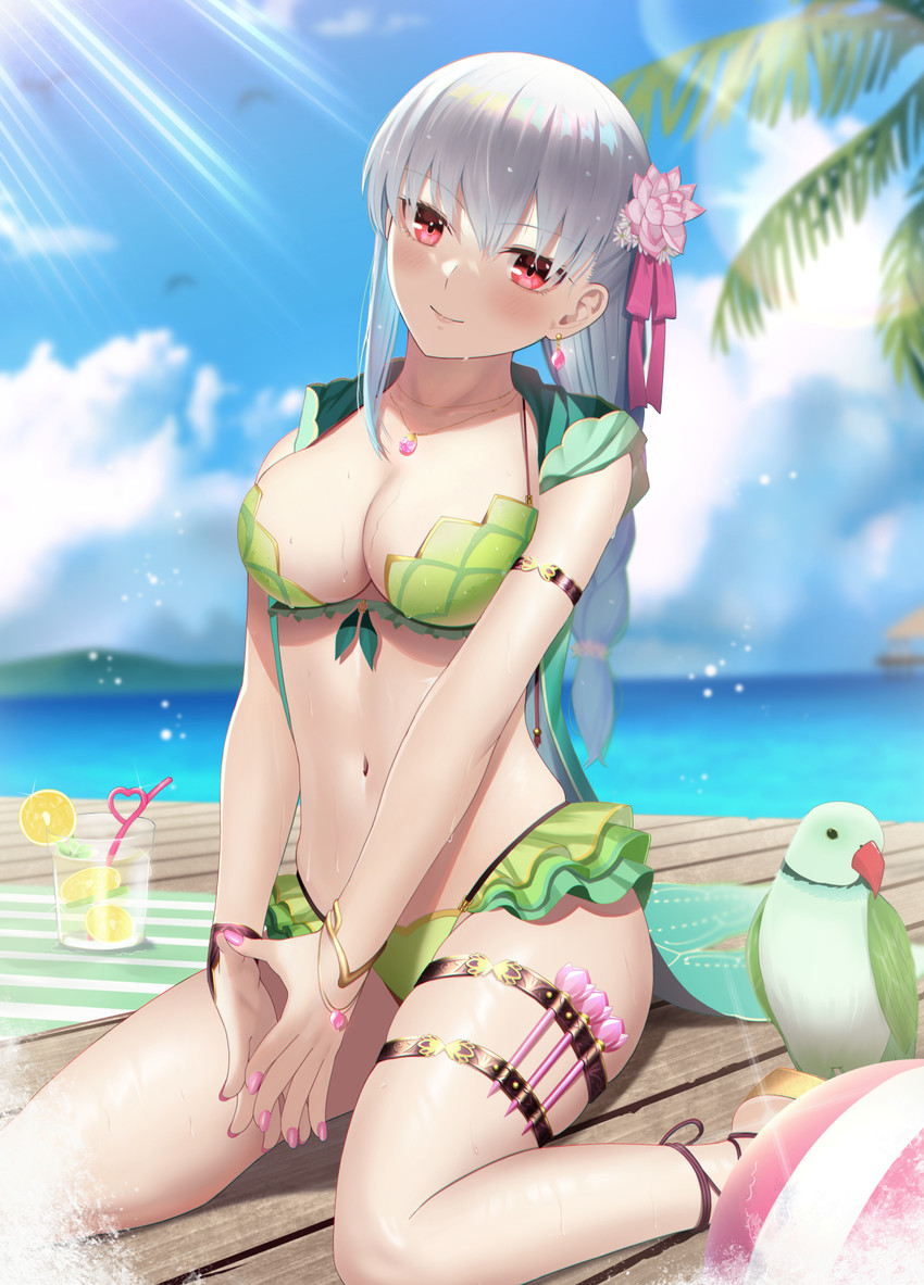 kama (fate and 1 more) drawn by mishiro_(ixtlolton)